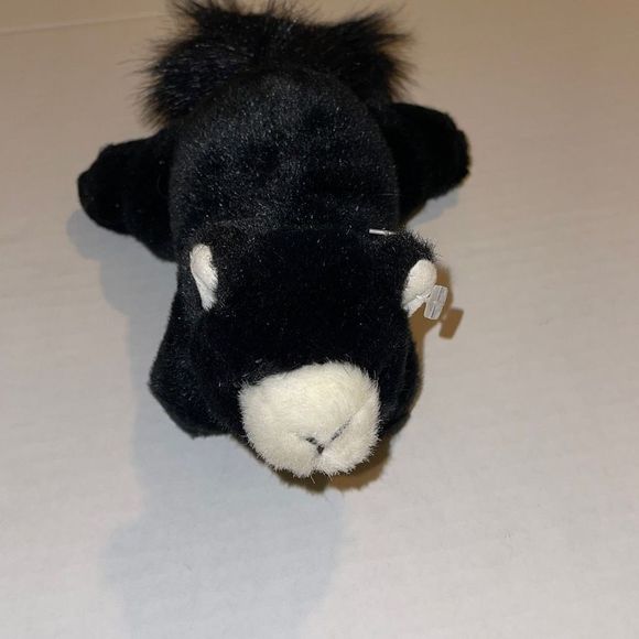 PINEHURST 1895 Black Fox Squirrel 8” plush Furry Tail - Picture 2 of 4